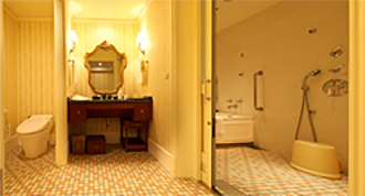 Accessible room at Tokyo Disneyland Hotel